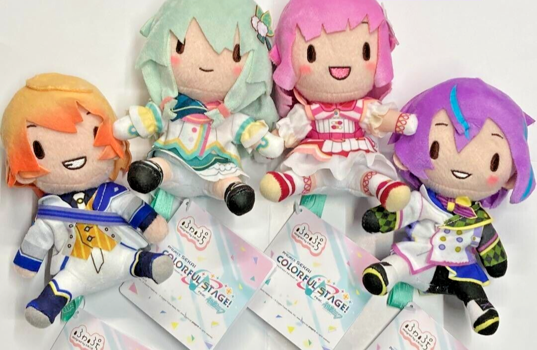 Project Sekai Wonderlands x Showtime Mini Plush Doll Brand New