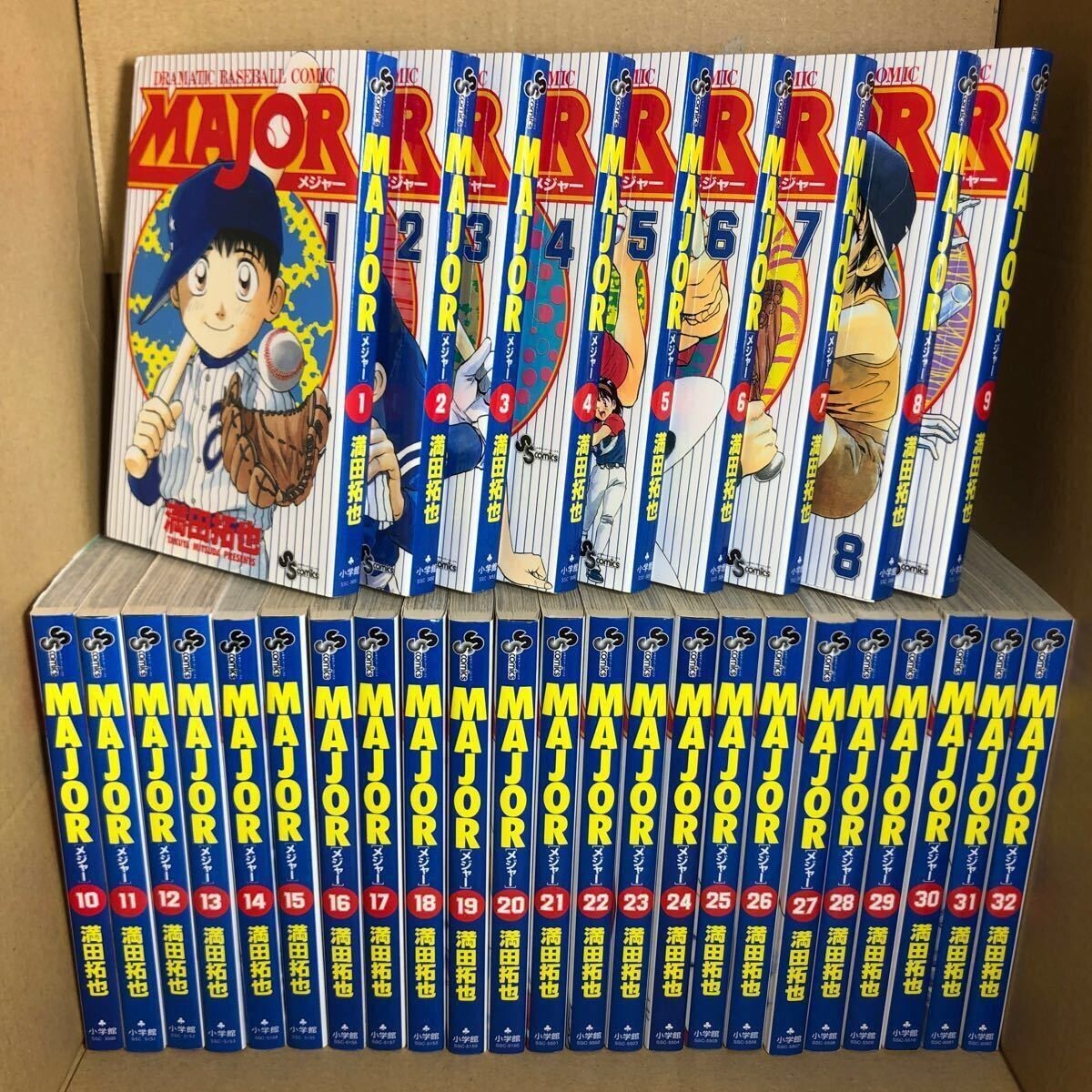 Major Vol. 1-78 Japanese Ver. Comics Set Shounen Sunday