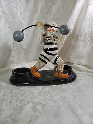 Yankee Candle Halloween Boney Bunch  Strongman Double TeaLight Holder - NWT