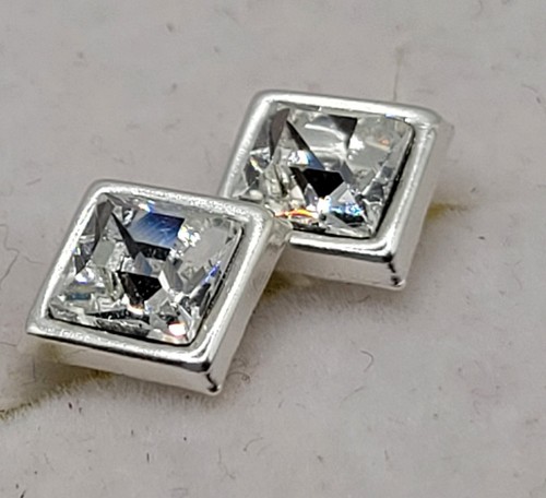 Designer Diamond Real Diamond Earrings Price For Women 925 Sterling Silver With White Pink 5A Zirconia Square Round Heart Back Stud Jewelry In Gift Box Perfect For Parties And Gifts For Girls