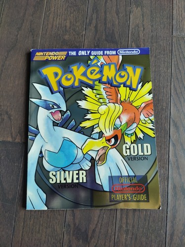 Offizielle Nintendo Power Pokemon Gold Version und Silber Version Spielerhandbuch