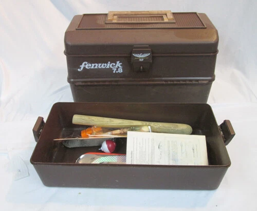 Compartimentos de caja de aparejos Fenwick Woodstream de colección, bandejas, señuelos de pesca, bobinas Foto 2 de 4