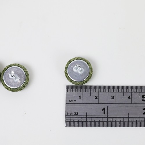 Linen Look Upholstery & Furnishing Loop Back Buttons in 6 Colours 15, 17 & 20mm - Picture 14 of 25
