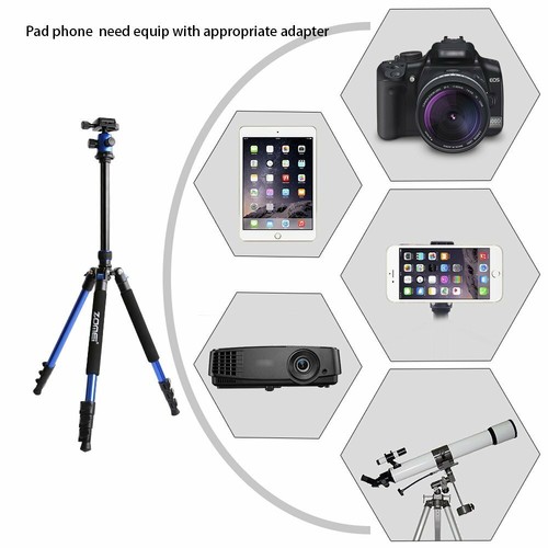 ZOMEI Professional Ball Head Tripod for Sony Nikon Canon Digital Camera DSLR - Picture 8 of 9