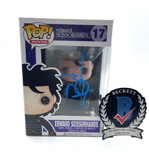 JOHNNY DEPP SIGNED AUTOGRAPH FUNKO POP EDWARD SCISSORHANDS BECKETT BAS COA
