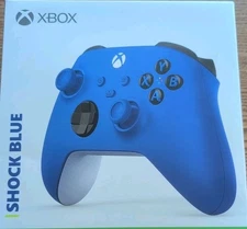 Microsoft Xbox Wireless Controller - Blue (QAU-00065) in box. never been open 