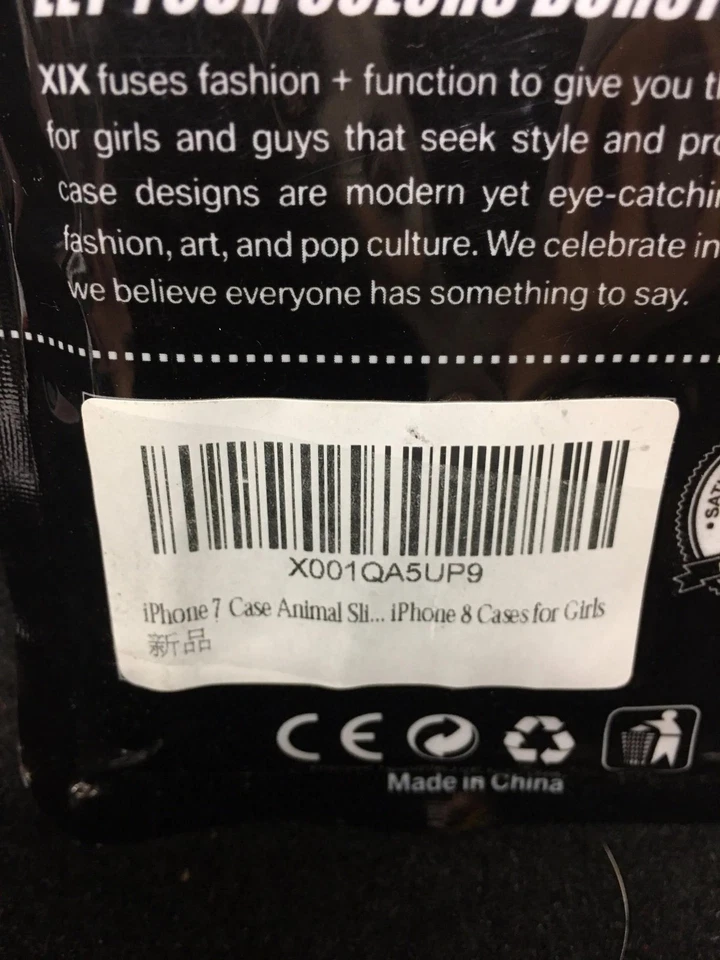 Funda iPhone 7 Animal Slim Fit Transparente Antigolpes Parachoques Celda Diseño Dinosaurio Foto 3 de 4