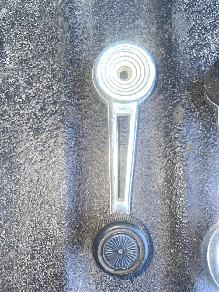 1973-1979 Pair Of Inside Door Handles Ford F100 F150 F250 F350 78-79 Bronco OEM - Image 2 of 4