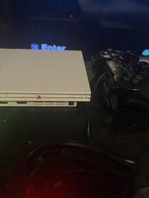 Sony PlayStation 2 PS2 Slim Ceramic White Console SCPH-79001 W/Extras