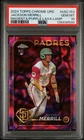 2024 Topps Chrome Update Jackson Merrill Magenta/purple Lava Lamp /299 PSA 10