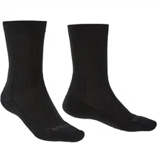 Bridgedale Mens Hike Ligthweight Merino Performance Boot Socks - Black