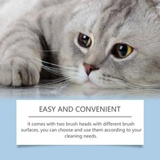 Pet Chin Cleaner Kit Gentle Formula for Dogs and Cats to Clean Hair Prevent Acne