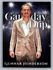 2025 Topps #GD-20 Gunnar Henderson Gameday Drip