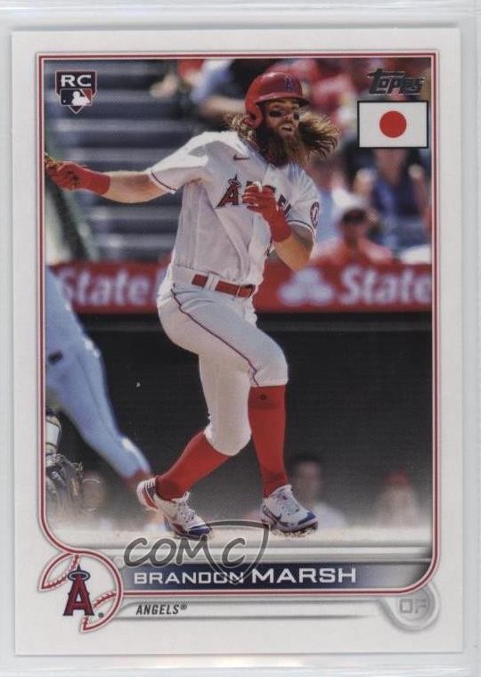 2022 Topps Japan Edition Brandon Marsh #51 Rookie RC 11ur