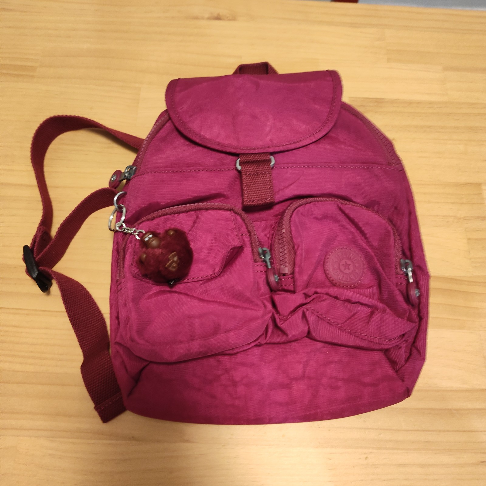 Kipling Backpack Bag w/ Monkey - image 1