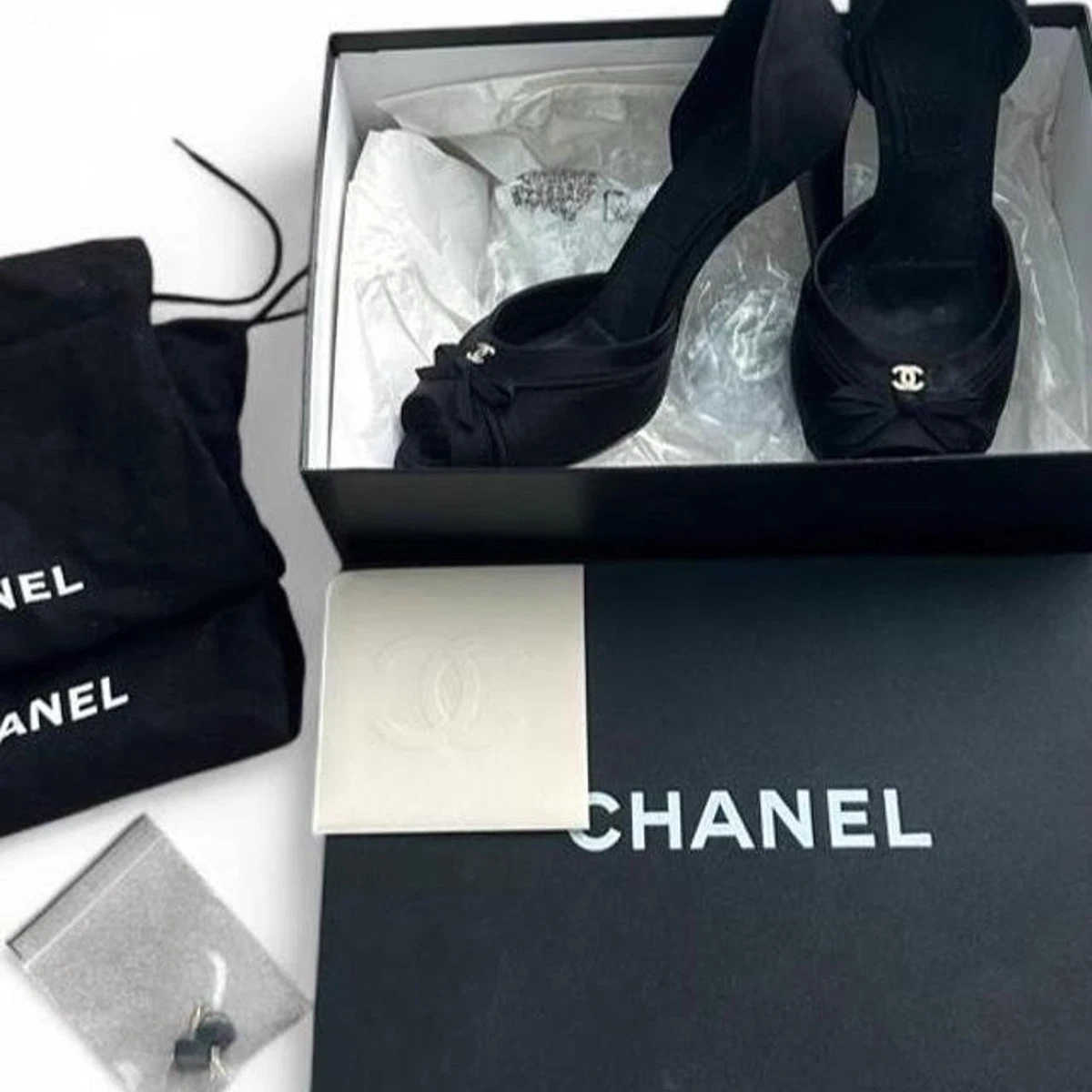 CHANEL Women's Peep Toe Heels for sale - eBay