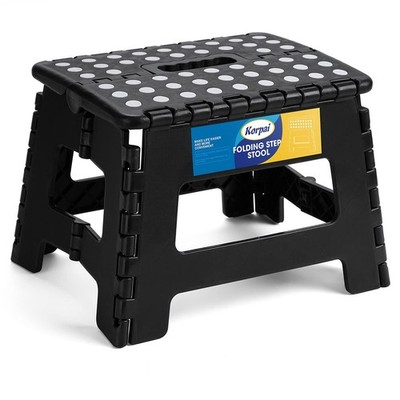 9'' Folding Step Stool for Adults,Kids,Non-Slip Folding Stools with Portable H...