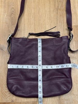 Vintage Y2K Coach 1414 Soho Slim Duffle Fringe Tassel Shoulder Bag