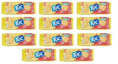 Tuc Bacon Cracker 1100g Salziger Snack Mit Speckgeschmack