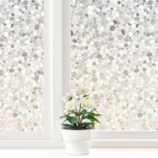 LEMON CLOUD Window Film, Vinyl Clings, Stained 3D Decorative Stickers for Gla...