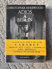 ADIOS A BERLIN BY CHRISTOPHER ISHERWOOD SPANISH LANGUAGE CABARET