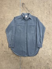 Vintage 1950s Hercules Cotton Work Wear Button Up Shirt