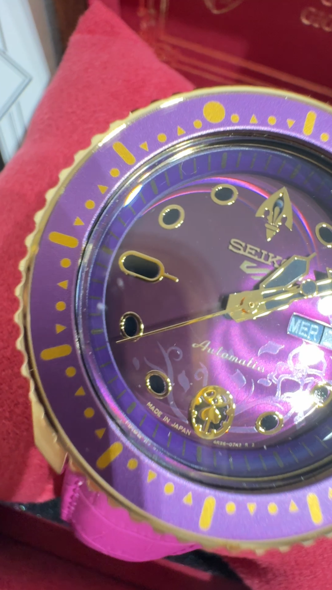 Giorno Giovanna Seiko SBSA036 JoJo's Bizarre Adventure Watch JAPAN