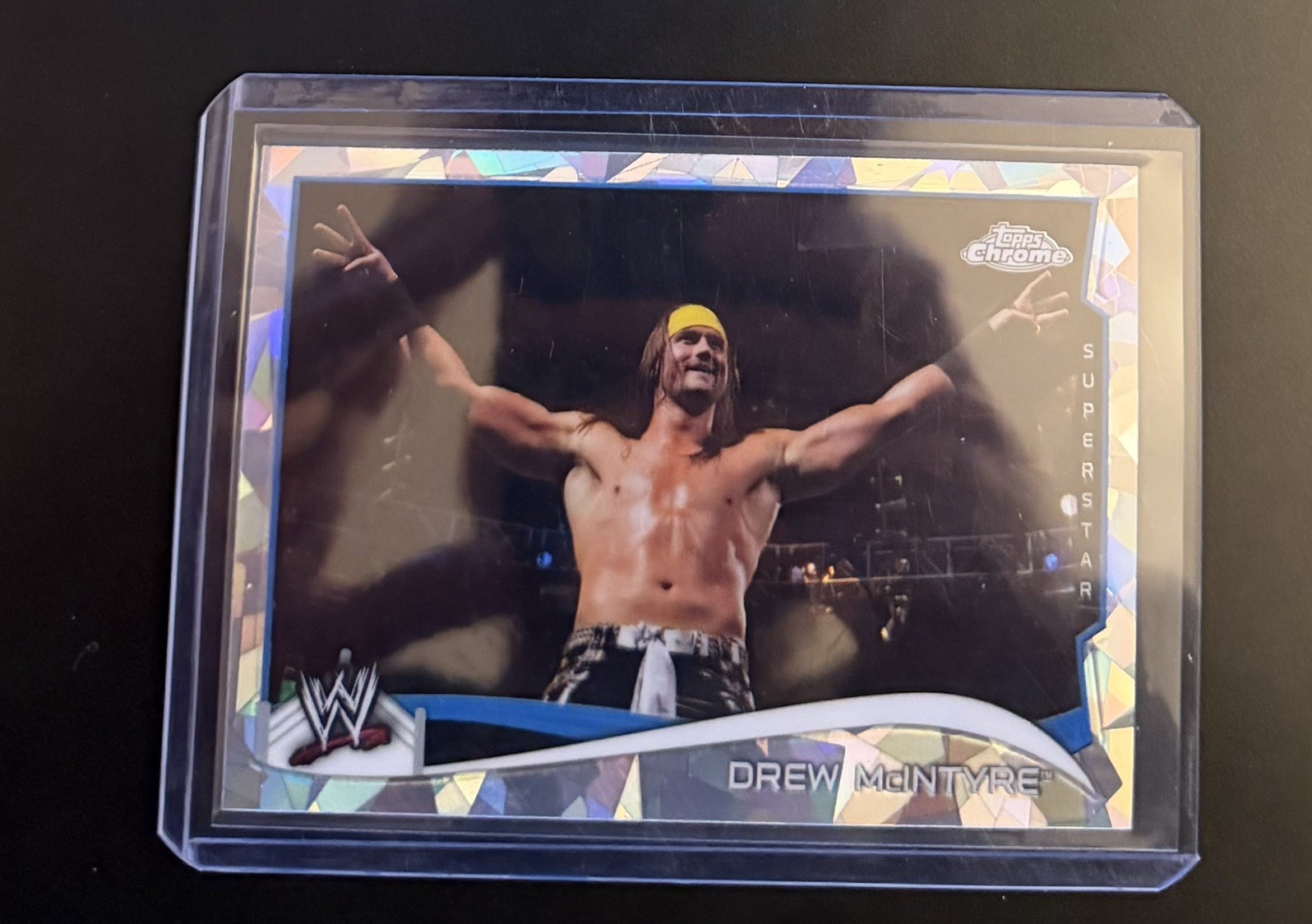 2014 Topps Chrome WWE - Drew McIntyre #66 Atomic Refractor