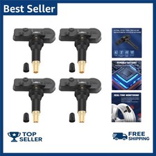 TPMS Sensor GM, 4-Pack 315Mhz Tire Pressure Sensor Replacement for Chevy Silvera