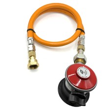 LPG High Pressure Hose 80cm Propane 35mm Clip Regulator 4kg/h W20 RH Type236