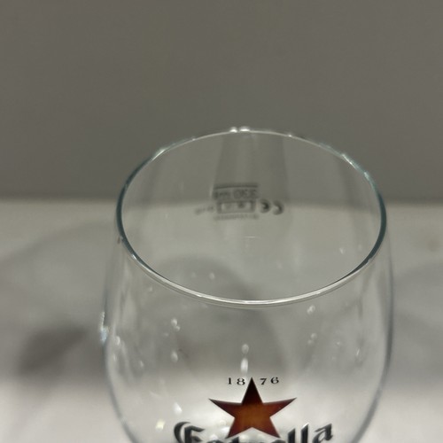 Estrella Damm Barcelona 1876 Spanien Bierglas 330ML Stiel - 4er Set - Bild 6 von 10
