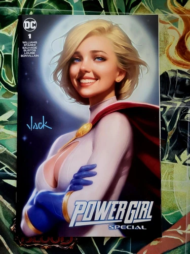 POWER GIRL Special #1, Will Jack Exclusive Trade Variant, Limited to 3000 Signed