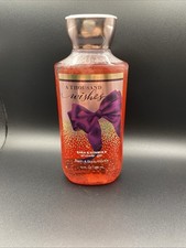 BATH  BODY WORKS A THOUSAND WISHES SHOWER GEL SHEA VITAMIN E FULL BOTTLE 10OZ.