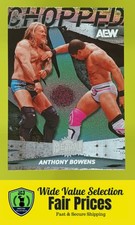 2025 SkyBox Metal Universe AEW Chopped Anthony Bowens #CP-13 Card