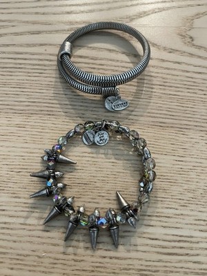 Alex and Ani Silver Bangle Bracelet Set