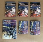Transformers G1 Vintage Catalog Pamphlet x3 & Mail Away Pamphlet x3