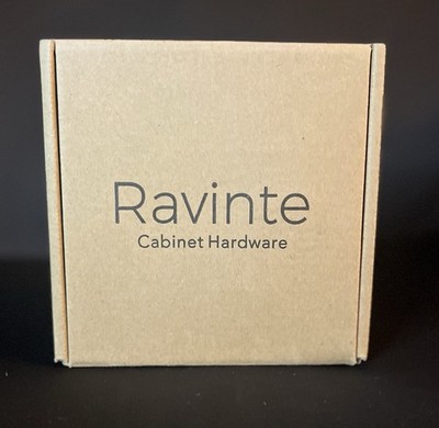 Ravinte 14-Pack Crystal Glass Cabinet Knobs 30mm Drawer Pulls Silver Base NEW