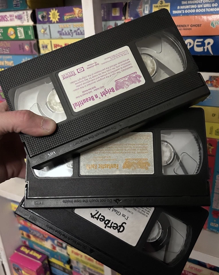 VHS Tape Lot My Little Pony VHS, Jay Plane, Thomas Train HTF OOP Late Release - Image 3 of 4