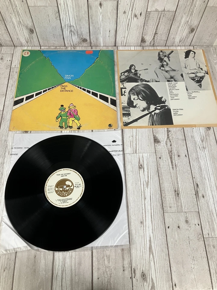 Simon Finn - Pass The Distance Vinyl LP - 1970 Prog Folk Rock - 100 MR 2 b - Image 2 of 4