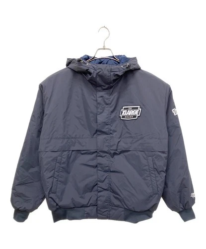 X-large Nylon Puffer Jacket Men's Size L Navy - product listing photo