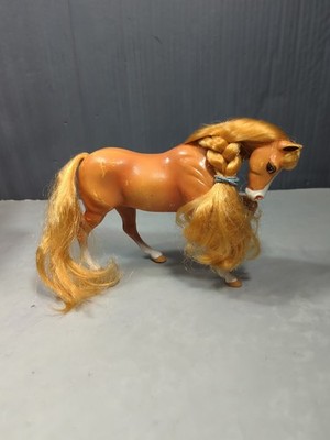 Breyer Reeves Dapples Ponies Mom Chestnut Palomino Horse Brushable Hair 1995