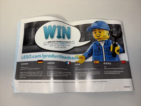 Lego City 60117 Van & Caravan - INSTRUCTION MANUALS ONLY GUC