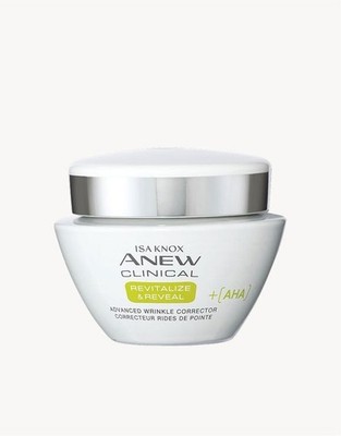 Avon Isa Knox Anew Clinical Revitalize & Reveal Advanced Wrinkle Corrector 1.7 o