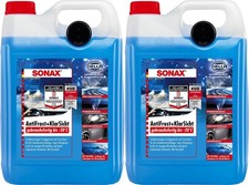2x SONAX AntiFrost + KlarSicht Scheibenfrostschutz bis -20°C Citrus 5 L 