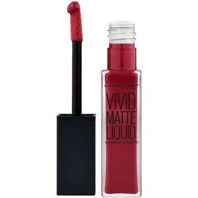 Maybelline Vivid Matte Liquid Lipstick 36 Red Punch 0.26oz / 7.7ml