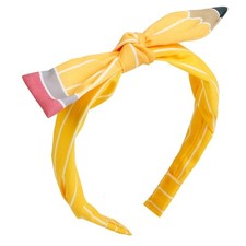 Back to School Headband Pencil Hairband for Women Teacher Student Headbands H...