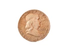 1953 Silver Benjamin Franklin Half Dollar D Mark