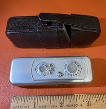 Minox B Subminiature Camera Wetzlar Germany Complan 15mm w/ Original Case