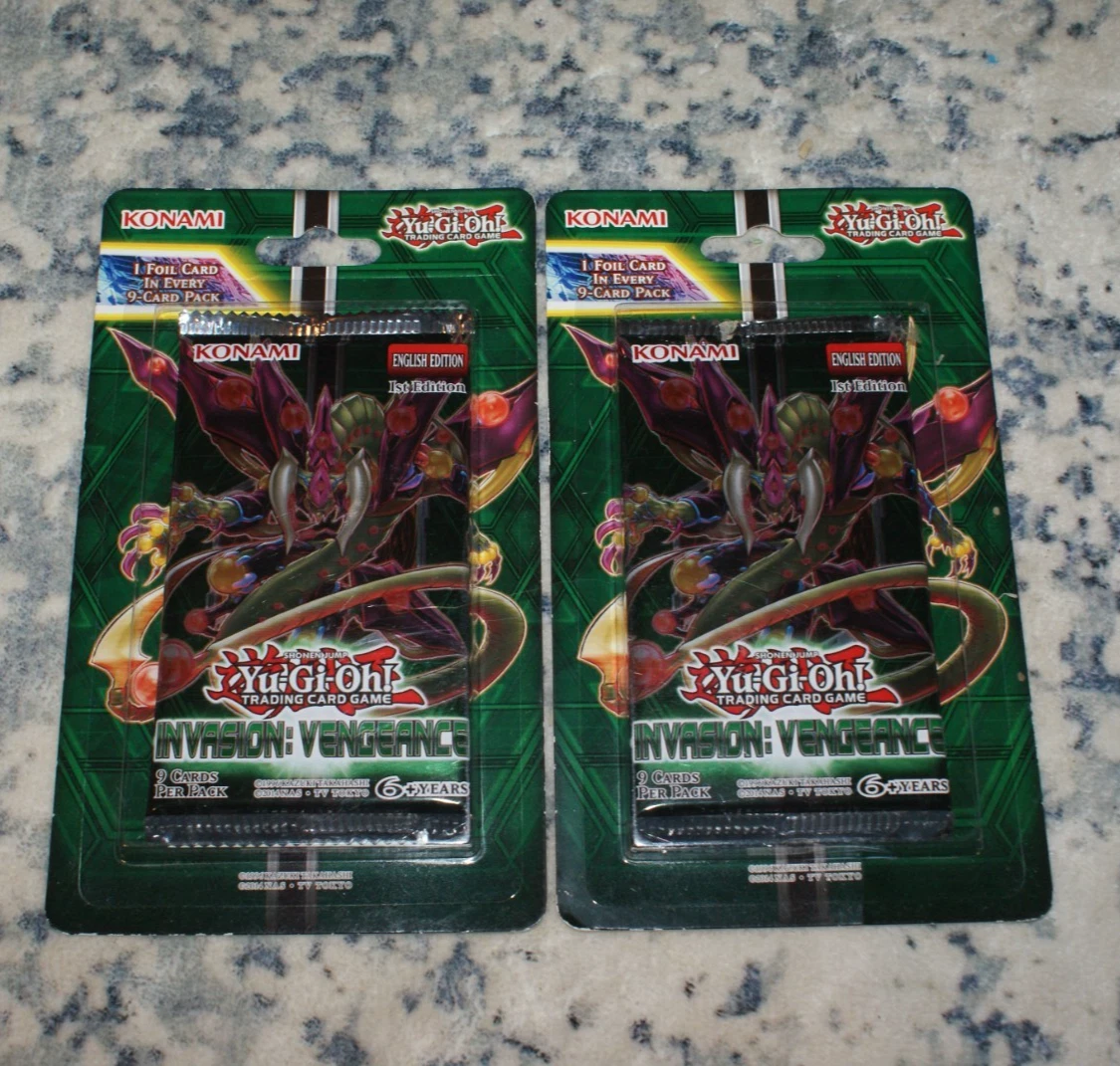 yugioh invasion vengeance booster box Yu-Gi-Oh! TCG - Invasion: Vengeance Booster Box (24 Packs)