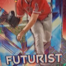 Bowman 2021 Reid Detmers #FUT-RD Angels Futurist Mojo Refractor MLB Card